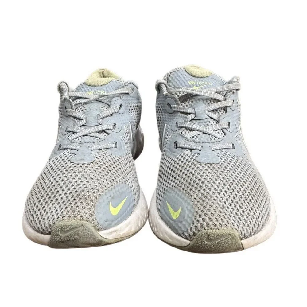 Nike Womens Renew Run Running Shoes Obsidian Mist CK6360-400 Size 7.5